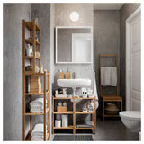 NISSEDAL mirror, white, 65x65 cm - IKEA Germany | IKEA (DE)