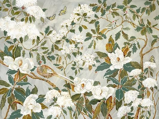 Southern Botanical Chinoiserie | Artfully Walls