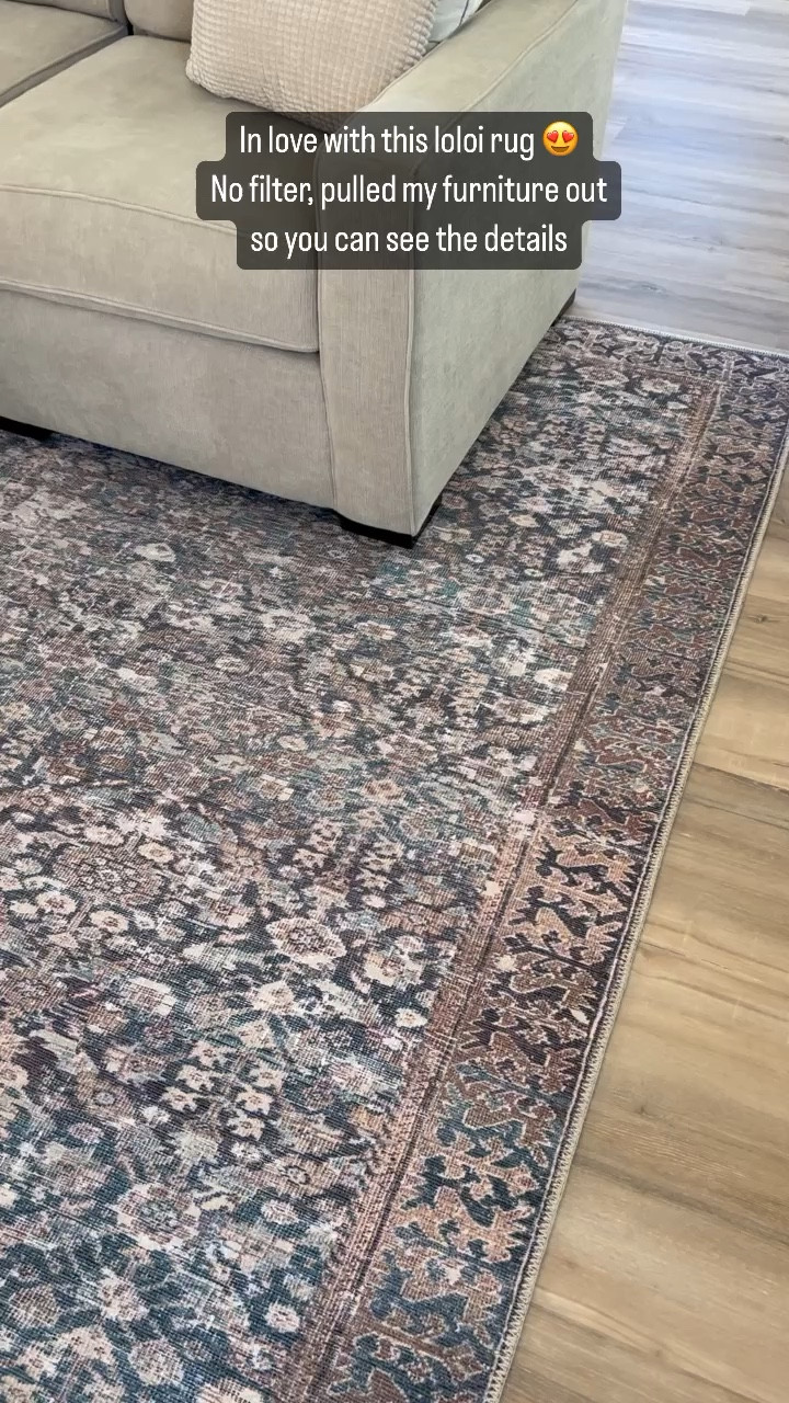 Love this loloi rug! It’s the amber Lewis x Loloi Georgie in spice denim. 

#LTKhome #LTKMostLoved #LTKstyletip