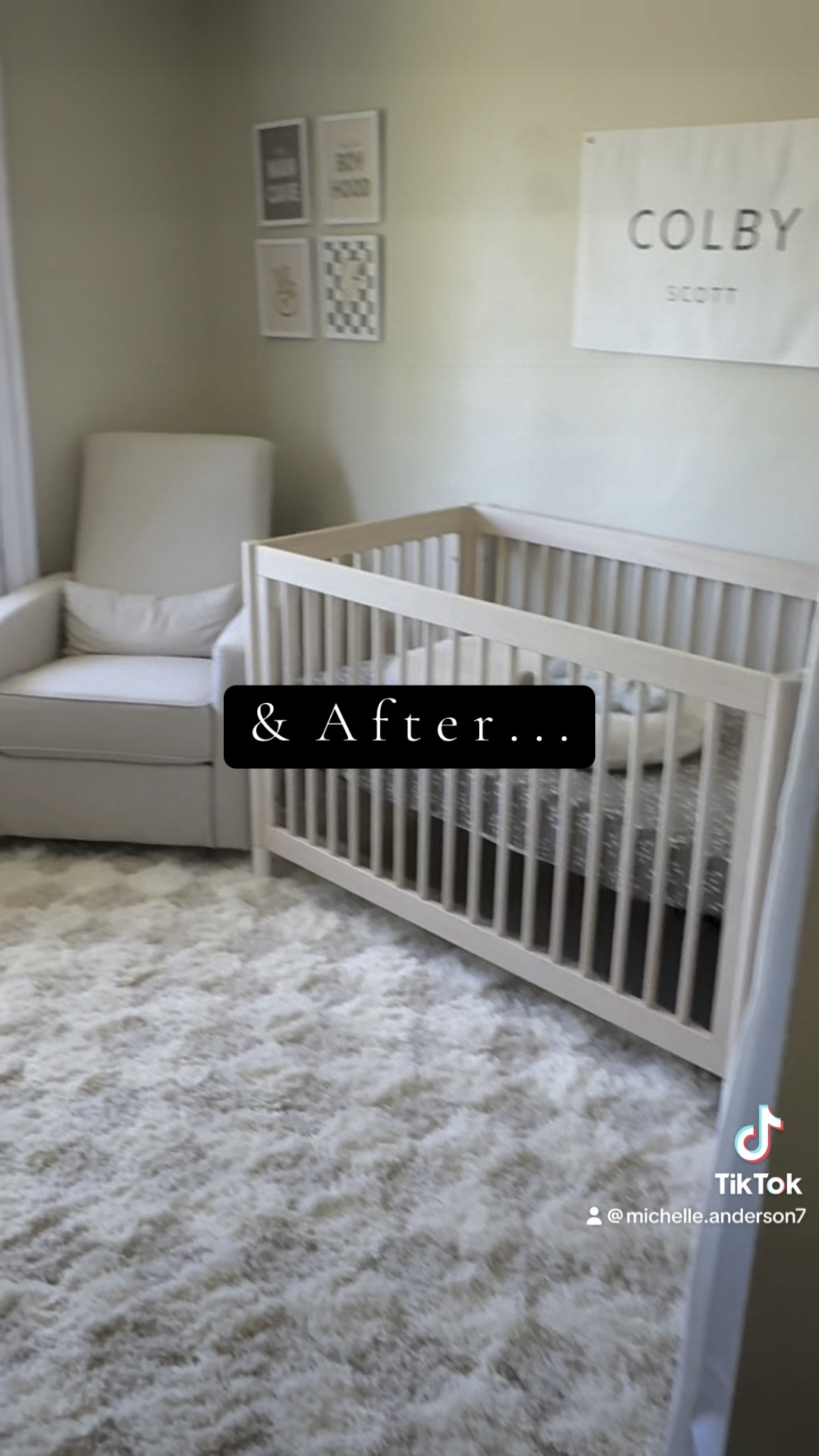 Baby boy nursery: before and after!

#LTKBaby