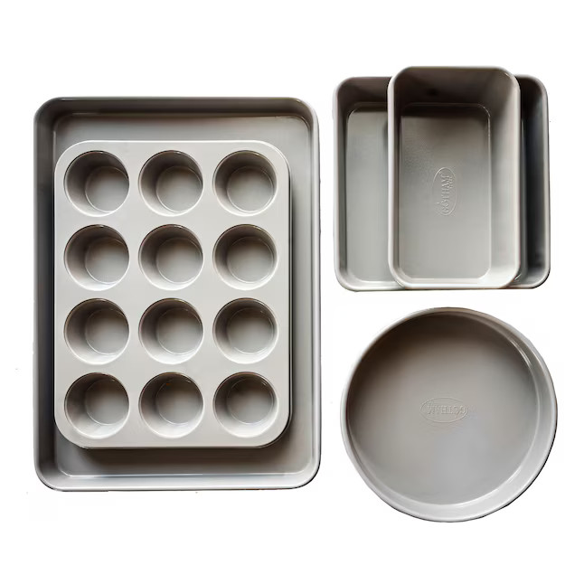 Gotham Steel Gray Aluminum Bakeware Set | Lowe's