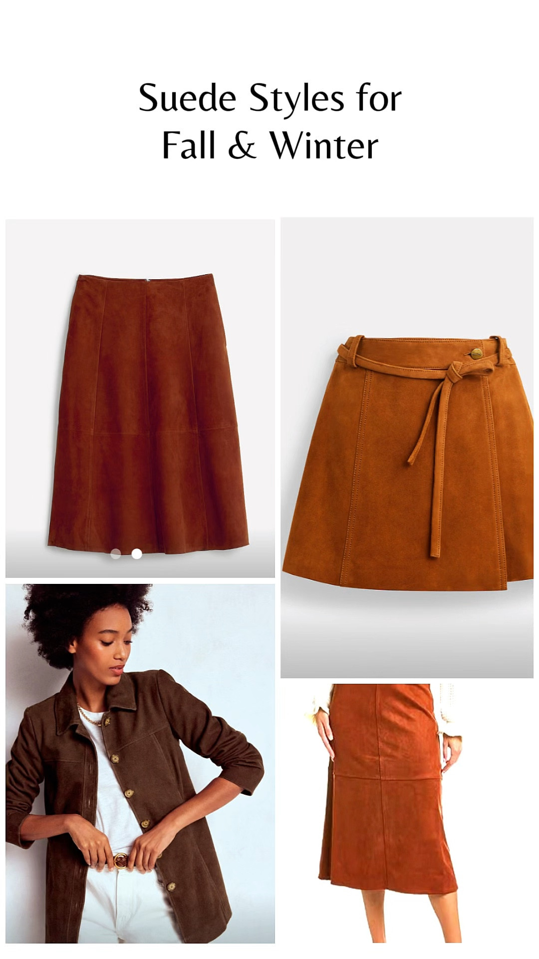 I love suede for Fall & Winter! The rich texture and colors simply says colder weather to me. Included here are plenty of budget friendly faux suede styles! 

#LTKOver40 #LTKStyleTip #LTKTravel