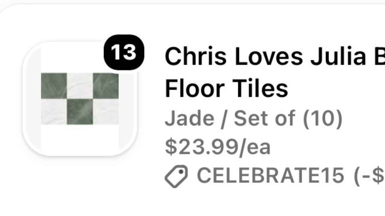 Renovating my bathroom on a budget so of course I ordered these fabulous peel and stick tiles for the floor.

#LTKmomlife #LTKHome #LTKSaleAlert
