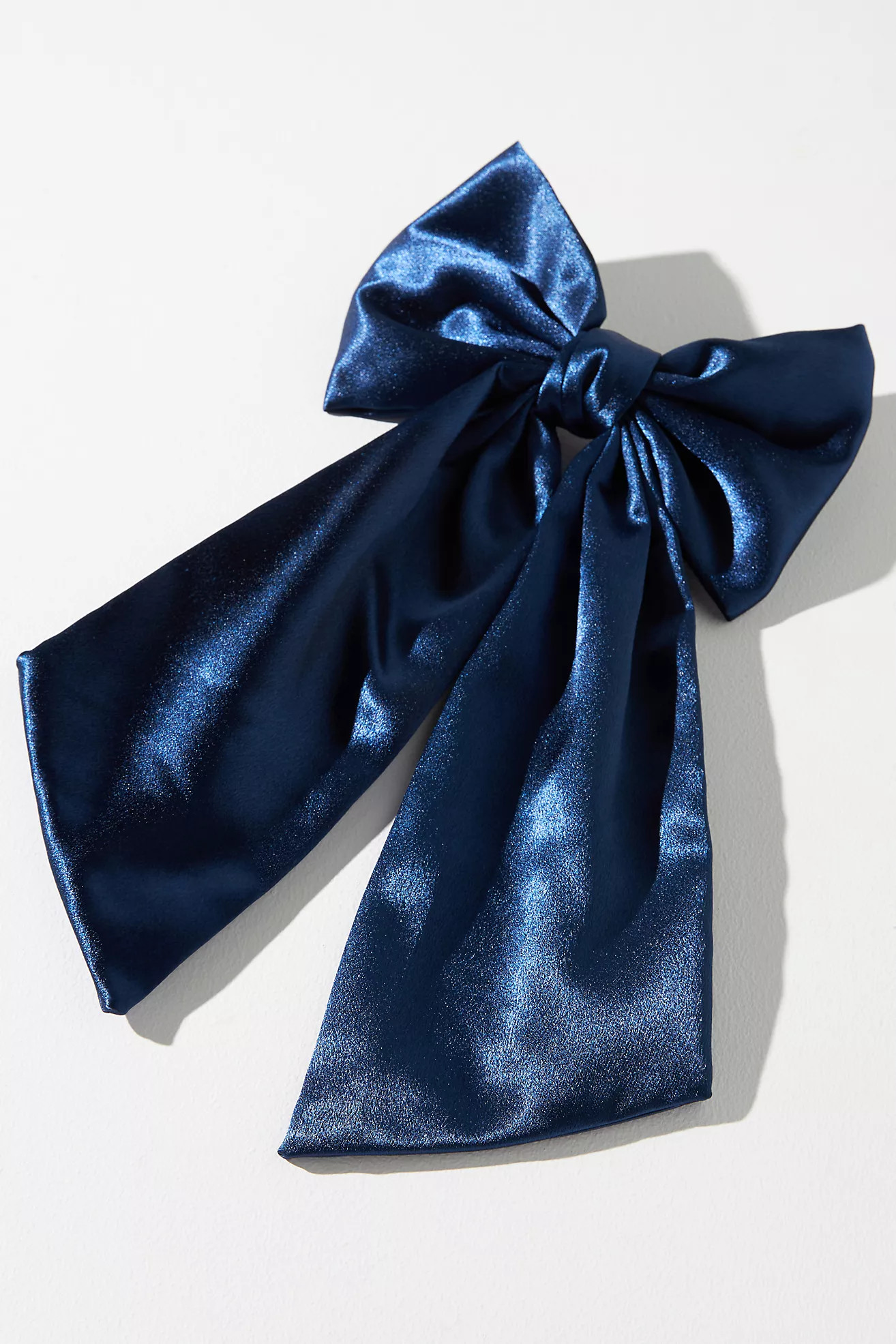 Satin Bow Barrette | Anthropologie (US)