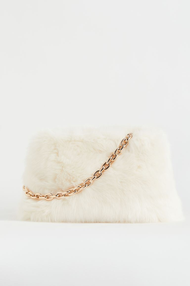 Faux Fur Clutch Bag | H&M (US + CA)