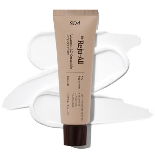 Dr. Reju-All Advanced LC-Ceramide Barrier Cream - Patented Long Chain Ceramide Deep Hydration - Lightweight Korean Face Moisturizer for Strengthening Skin Barrier - 1.69 Fl Oz | Amazon (US)