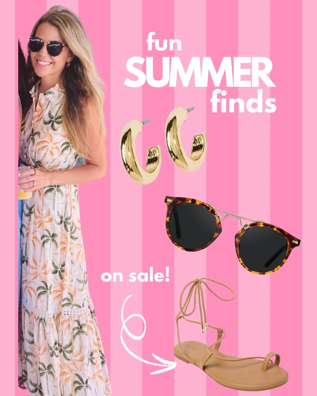 Loved this dress for the fashion show last week! So classic and lightweight for summer! My glasses I’ve had for 3 years and the shoes are back on sale!