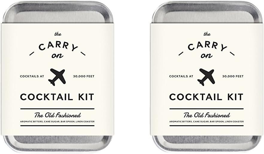 W&P Carry On Cocktail Kit, Old Fashioned | Set of 2 | Travel Kit for Drinks on the Go, Craft Cock... | Amazon (US)