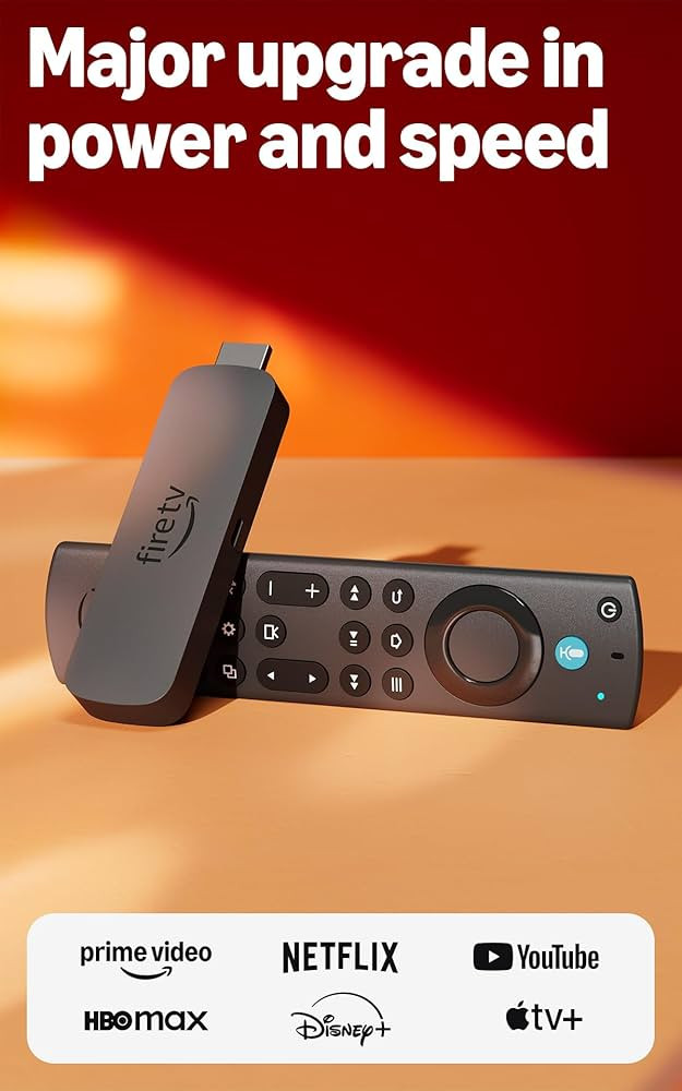 Amazon Fire TV Stick 4K Max streaming device, with AI-powered Fire TV Search, supports Wi-Fi 6E, ... | Amazon (US)