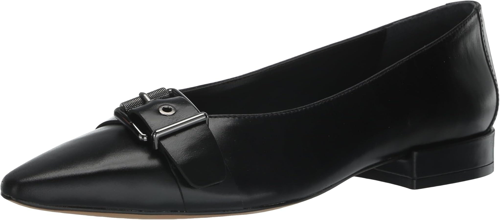 Vince Camuto Women's Megdele Buckle Flat Loafer | Amazon (US)