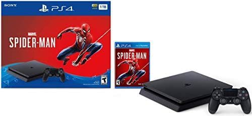 Newest Sony Playstation 4 Slim 1TB SSD Console - Marvel's Spider-Man PS4 Bundle with DualShock-4 ... | Amazon (US)
