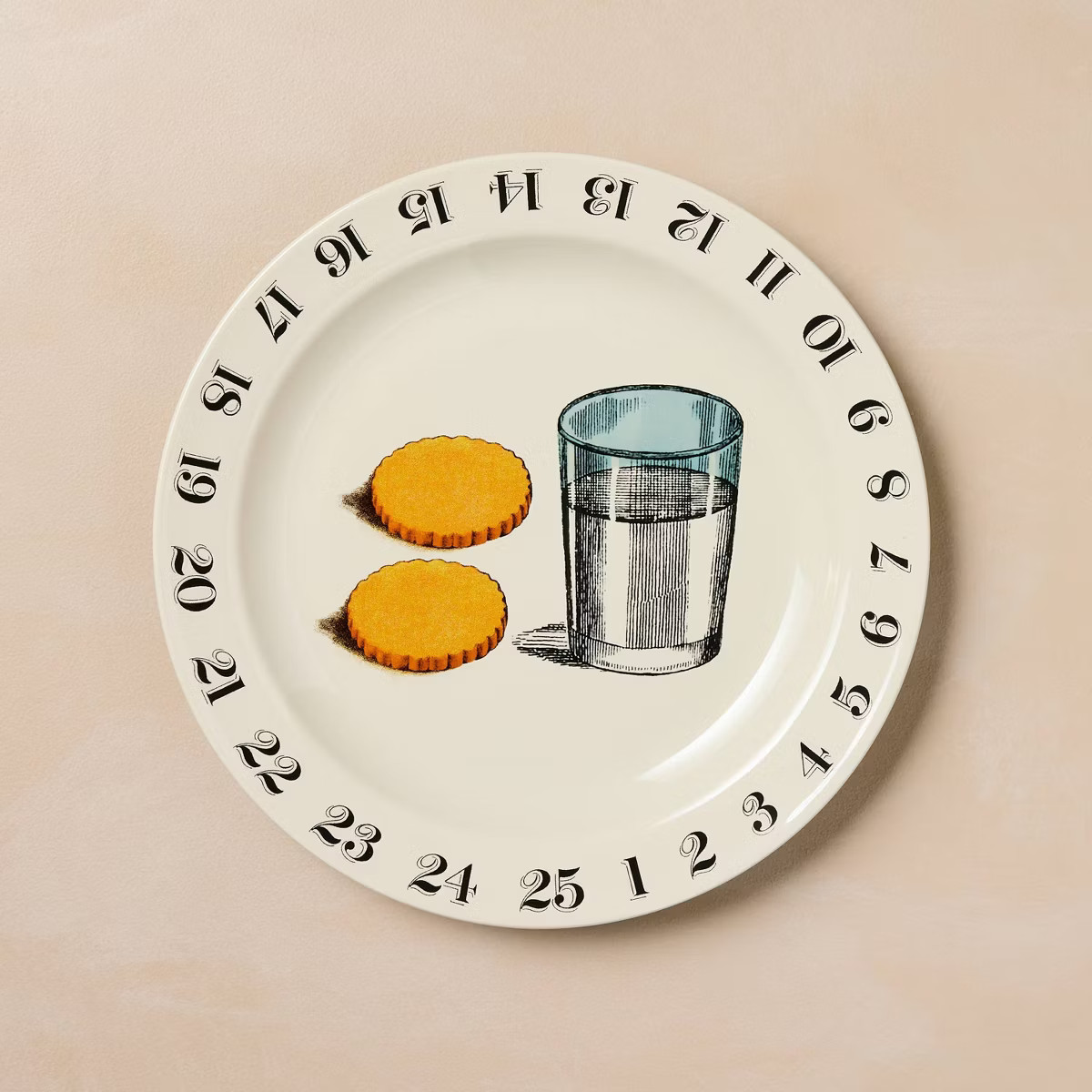 John Derian for Target Stoneware Milk and Cookies Plate | Target