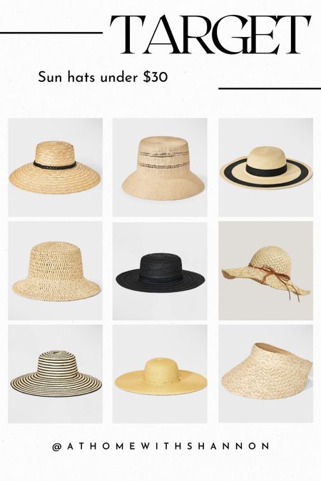 Target sun hats under $30! Perfect for beach days to protect from the sun!! 
#target #sale #hats #sun

#LTKfindsunder50 #LTKstyletip #LTKSeasonal