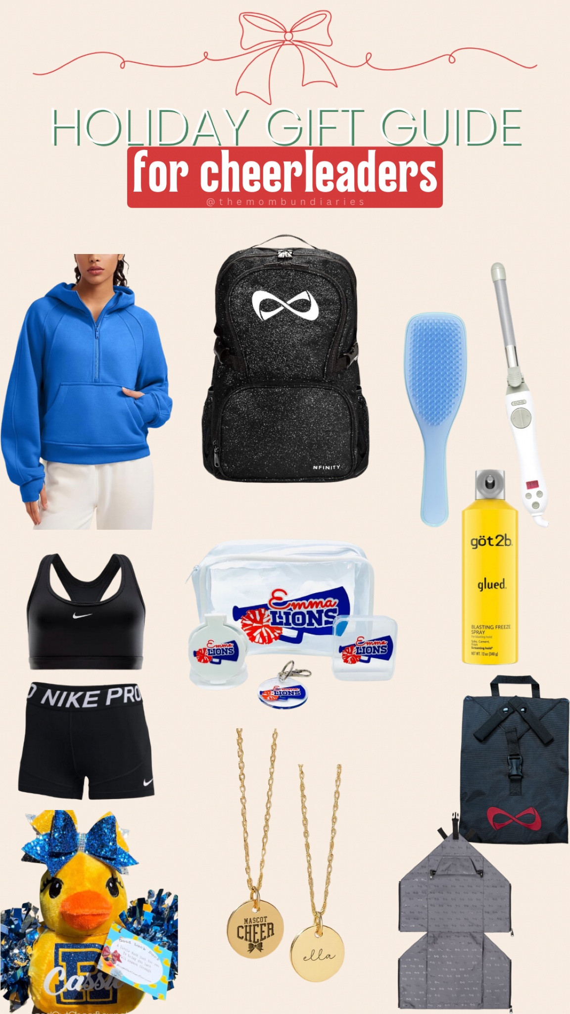 Gift guide for the cheerleaders! 🎁 

etsy • shop small • dupe • bags • packing essentials • travel • jewelry • nike • styling tools 

#LTKGiftGuide #LTKSaleAlert #LTKFindsUnder100