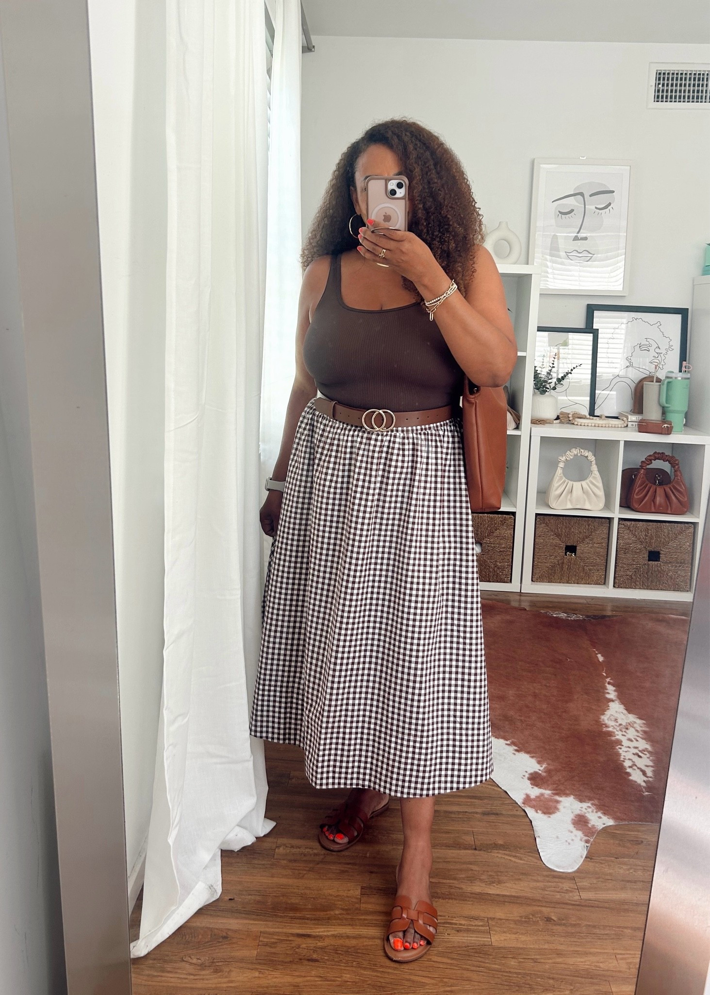 Loving this skirt so much! Has pockets too 😮. Bodysuit and skirt size large.

#LTKOver40 #LTKMidsize #LTKootd