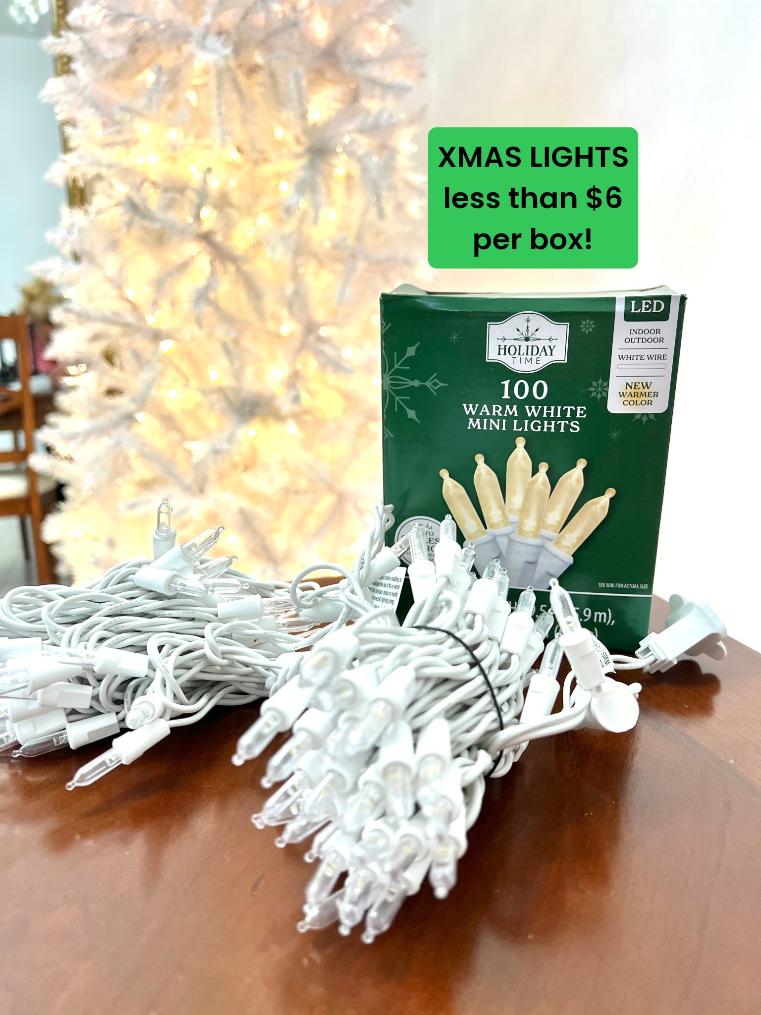 Just added 2 strands of Christmas lights to my white Christmas tree!

Also linking must have Christmas decor!



#LTKSeasonal #LTKStyleTip #LTKFindsUnder100 #LTKOver40 #LTKParties #LTKU #LTKSaleAlert #LTKFindsUnder50 #LTKFamily #LTKHome