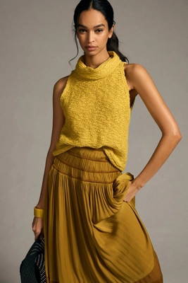 Pilcro Turtleneck Sweater Tank | Anthropologie (US)