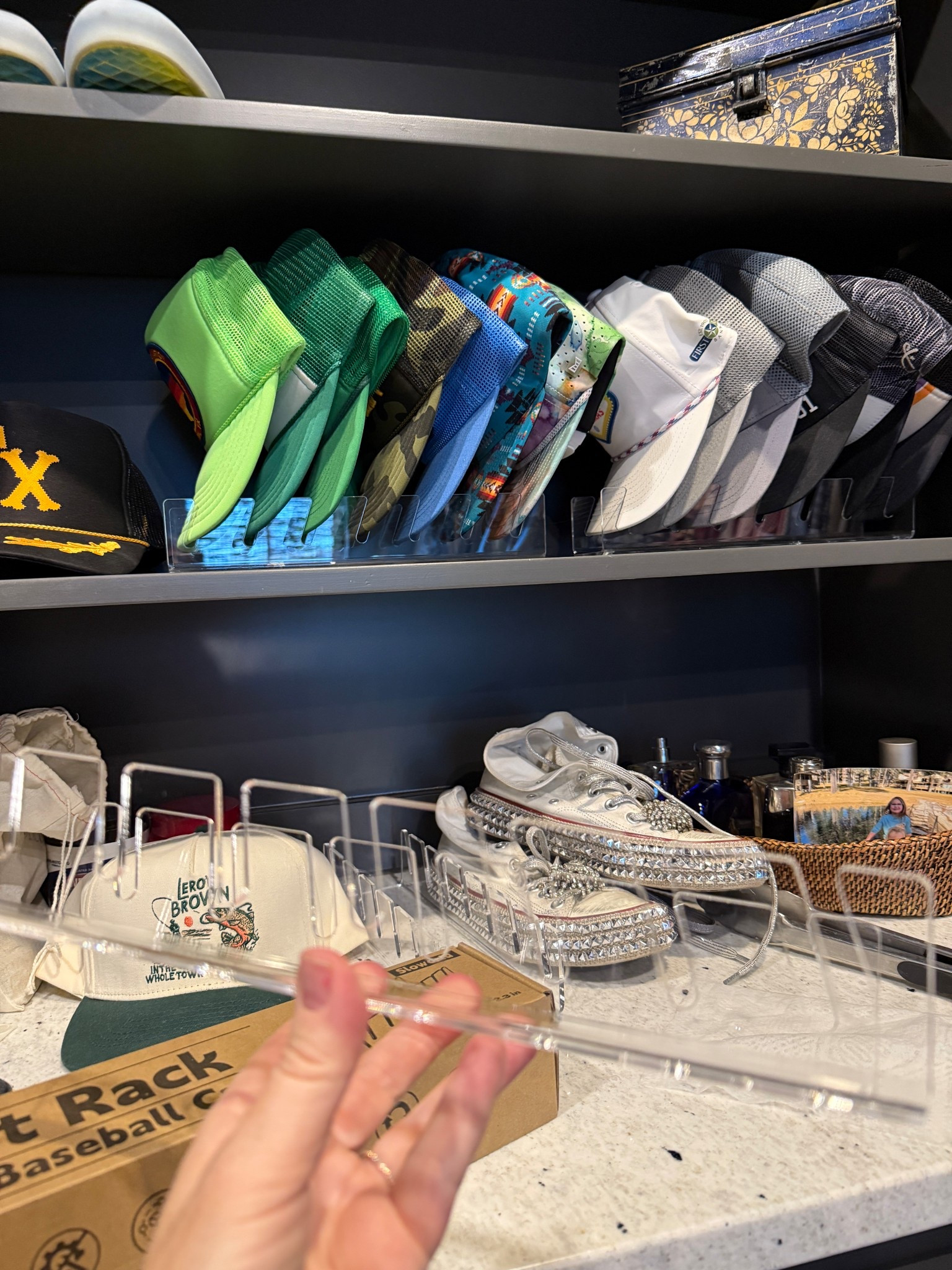 Ball cap storage! 

#LTKFindsUnder50 #LTKActive #LTKHome