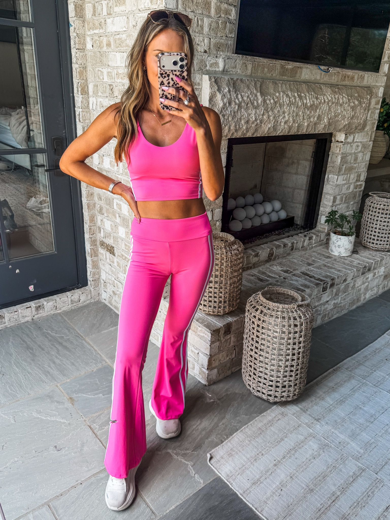 Cutest flare set!🩷

#LTKgrwm #LTKootd #LTKActive