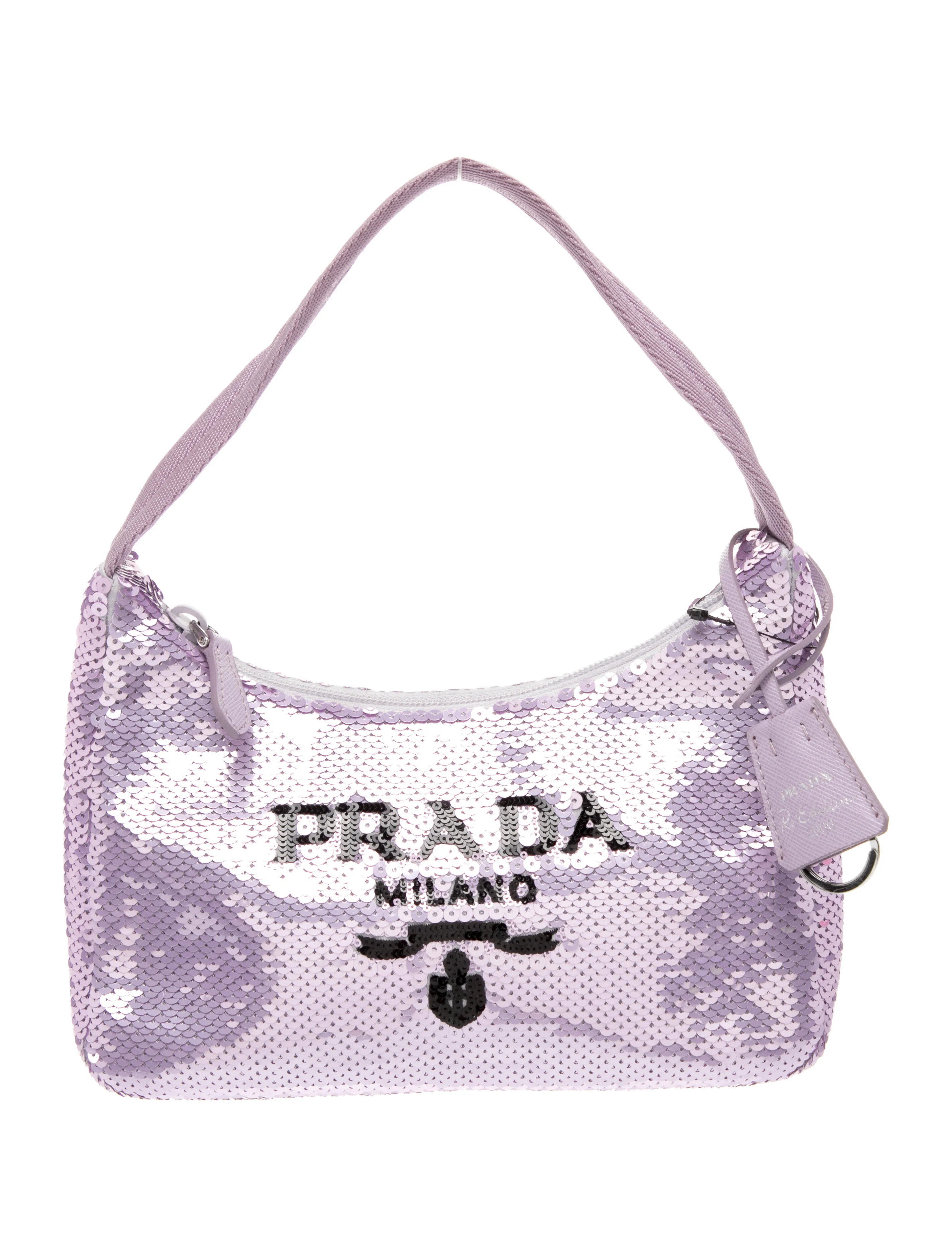 Prada Signature Re-Edition 2000 - Purple Shoulder Bags, Handbags - PRA1202518 | The RealReal | The RealReal
