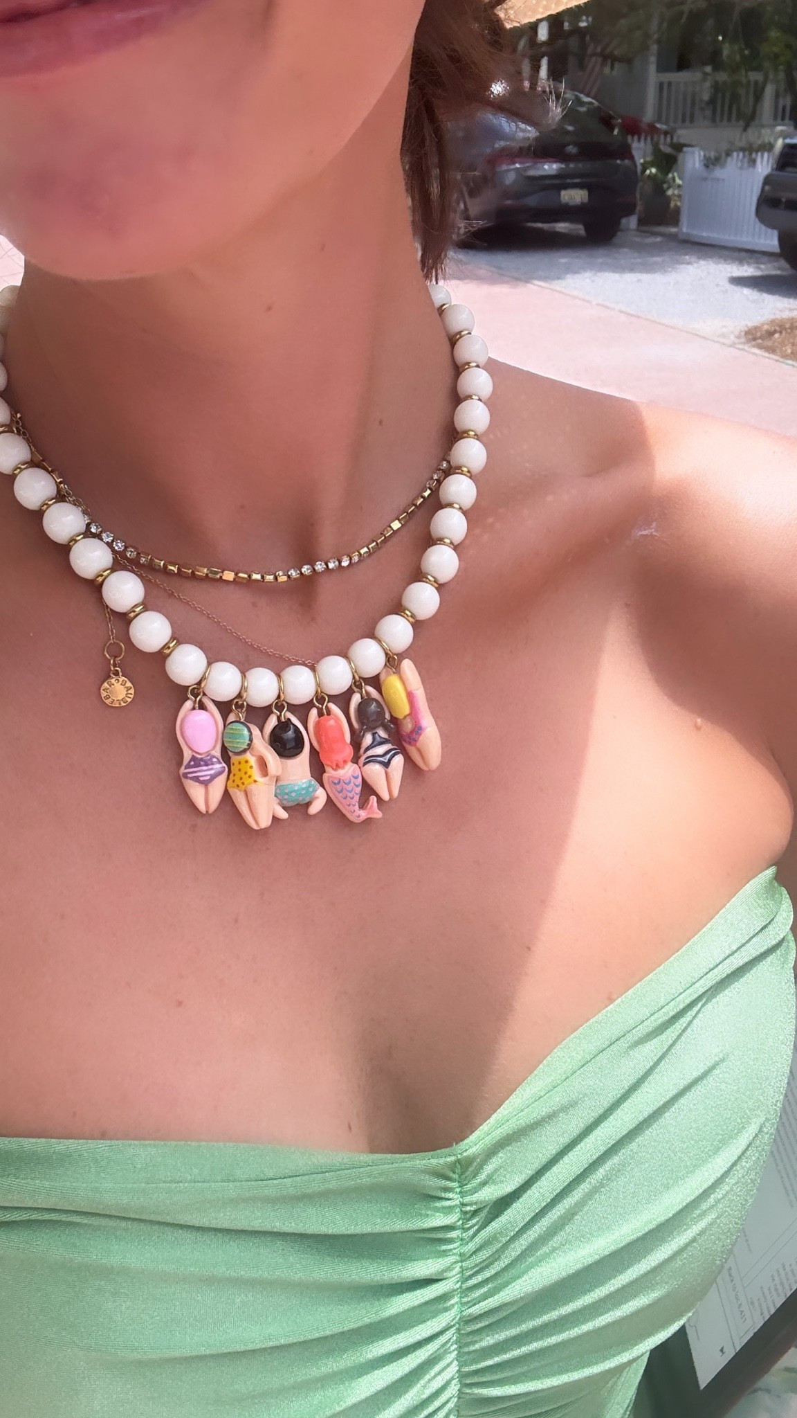 Such a fun necklace my sister got all the girls for our beach trip!!!!

#LTKTravel #LTKSwim #LTKSaleAlert