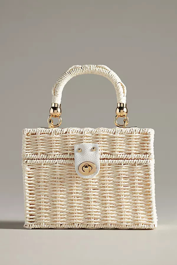Wicker Box Bag | Anthropologie (US)