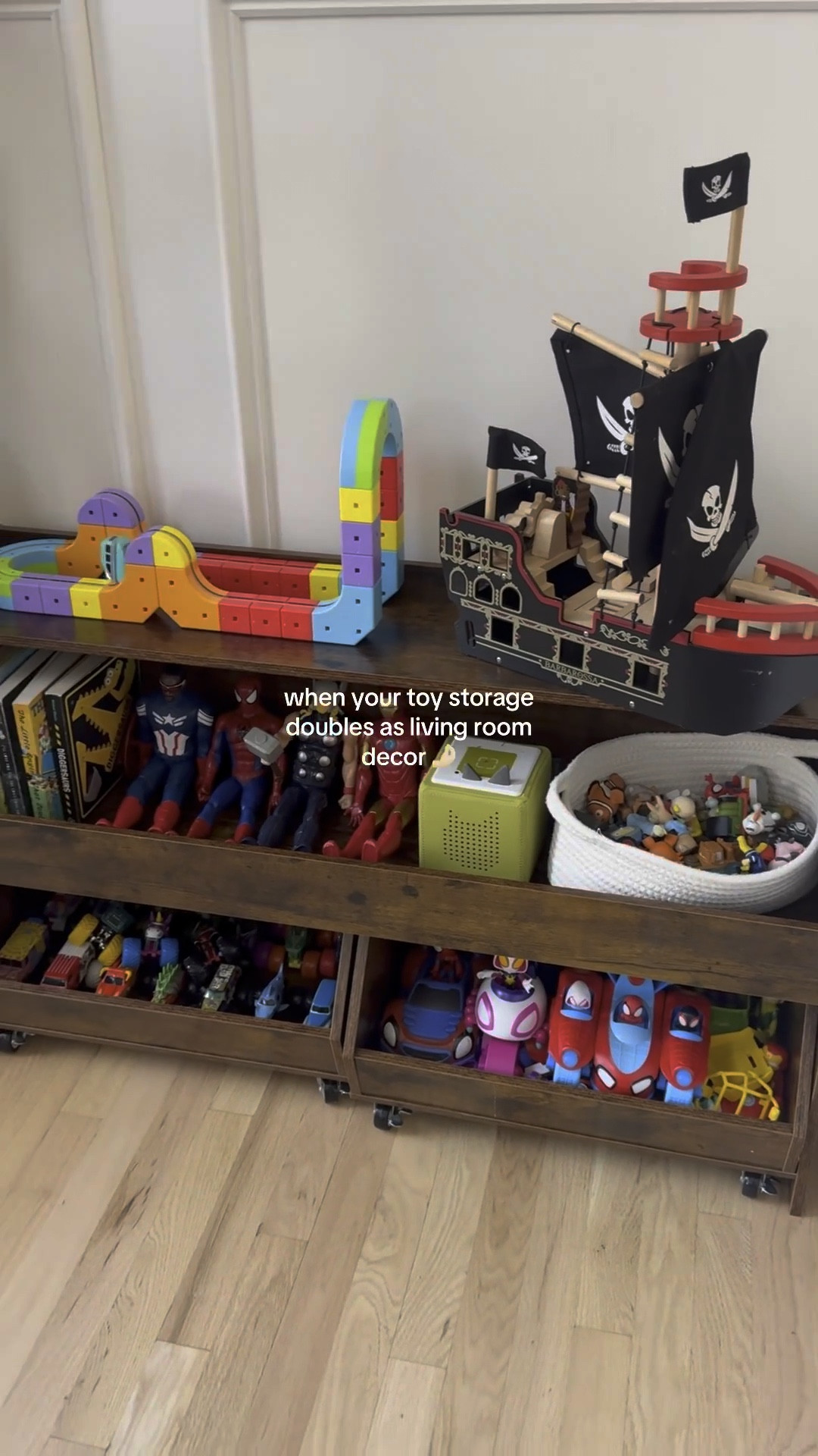 Toy shelf toy storage toy organizer organization shelf bookshelf 

#LTKmomlife #LTKHome #LTKKids