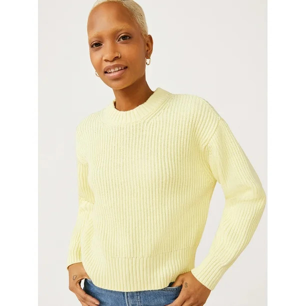 Free Assembly Women’s Crewneck Sweater | Walmart (US)