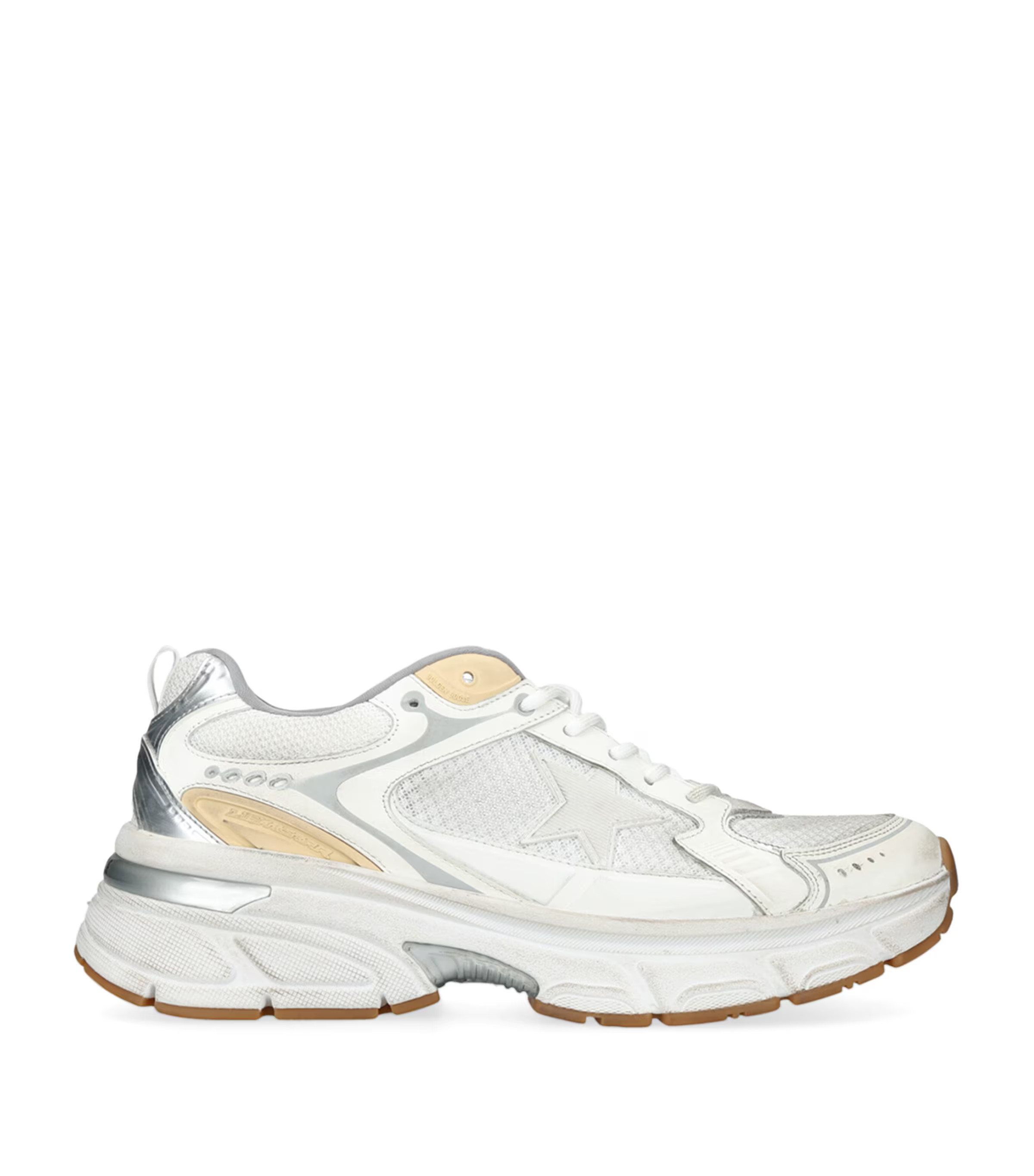 Golden Goose Leather Light Star Sneakers | Harrods (US)