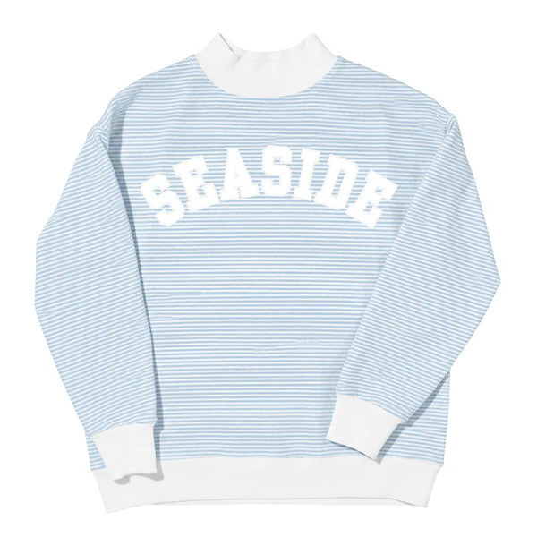 Custom Mockneck Sweatshirt | Sprinkled With Pink