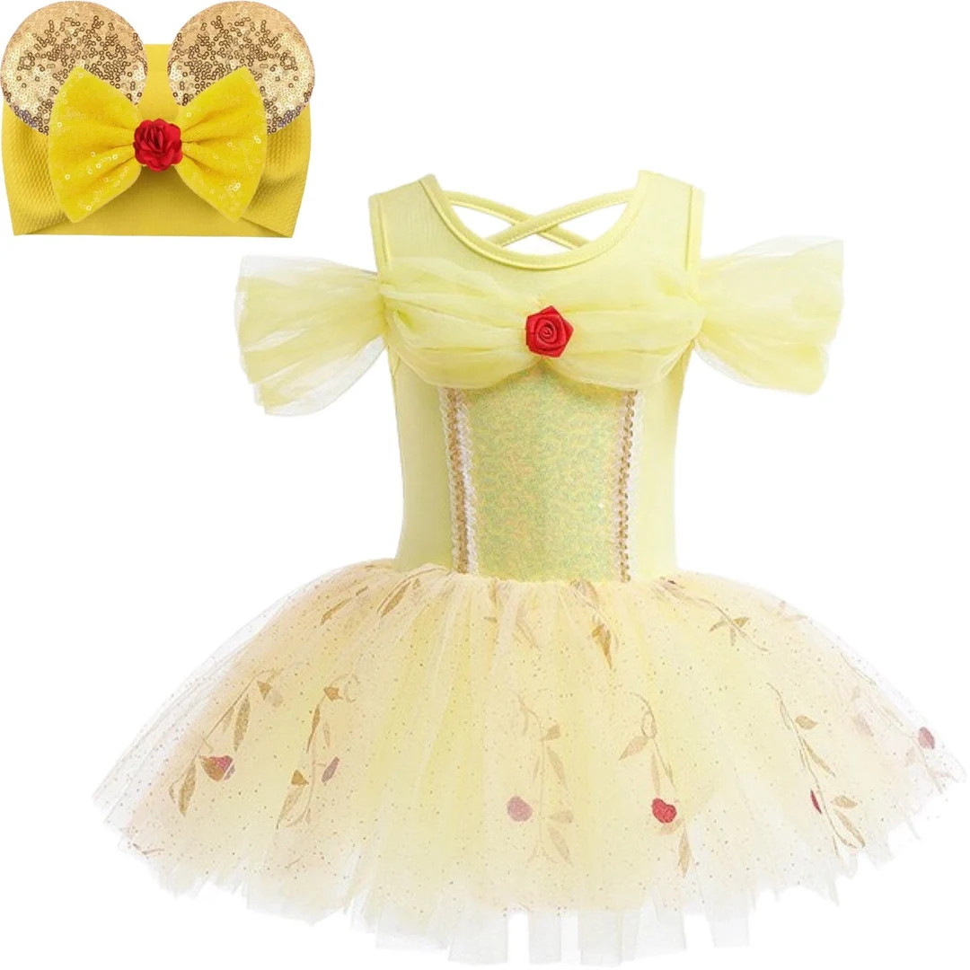 Belle Tutu Birthday Party Cosplay Costume Tutu Dress | Etsy (US)