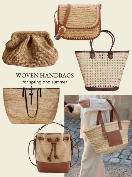 Woven handbags are such a beautiful and versatile summer carry-all. So many good options right now from totes to clutches. 

Summer bags, woven tote, raffia, designer bag

#LTKSeasonal #LTKitbag #LTKtravel
