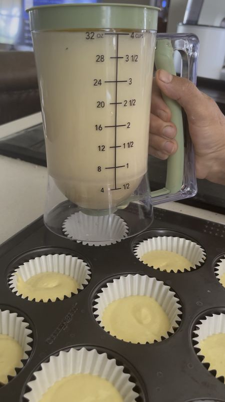 My mom loves this batter dispenser! She’s making cupcakes and says it’s very easy to use!! Cupcake dispenser. QVC must haves. QVC finds. Michaels baking essentials. Michael’s finds. Amazon must haves. Amazon baking. Graduation party essentials. 👨‍🎓🎓

#LTKHome #LTKFindsUnder50 #LTKParties