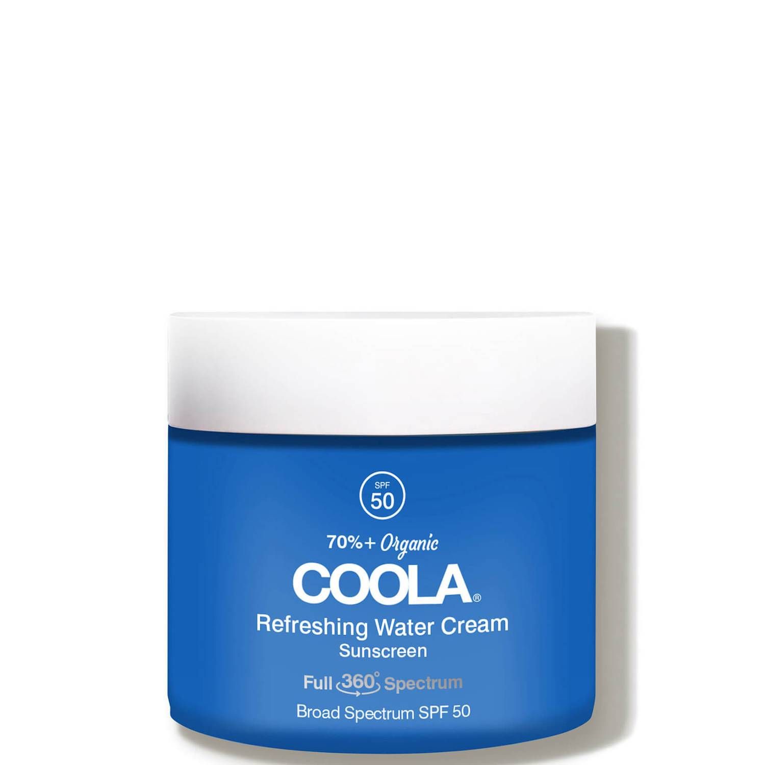 COOLA Refreshing Water Cream Organic Face Sunscreen SPF 50 1.5 fl. oz | Dermstore (US)