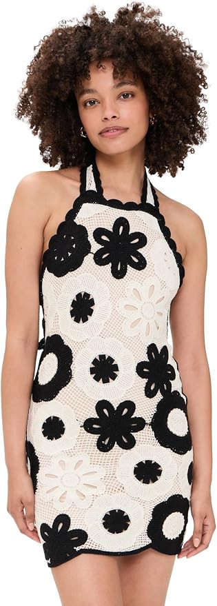 Show Me Your Mumu Women's Happy Halter Mini Dress | Amazon (US)