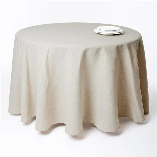 Toscana Natural Round Tablecloth | Walmart (US)