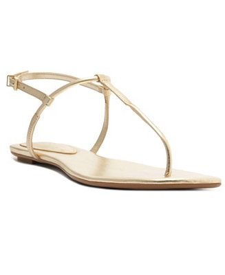 Schutz Women's Elsha Round Toe Flat Sandals - Macy's | Macy's