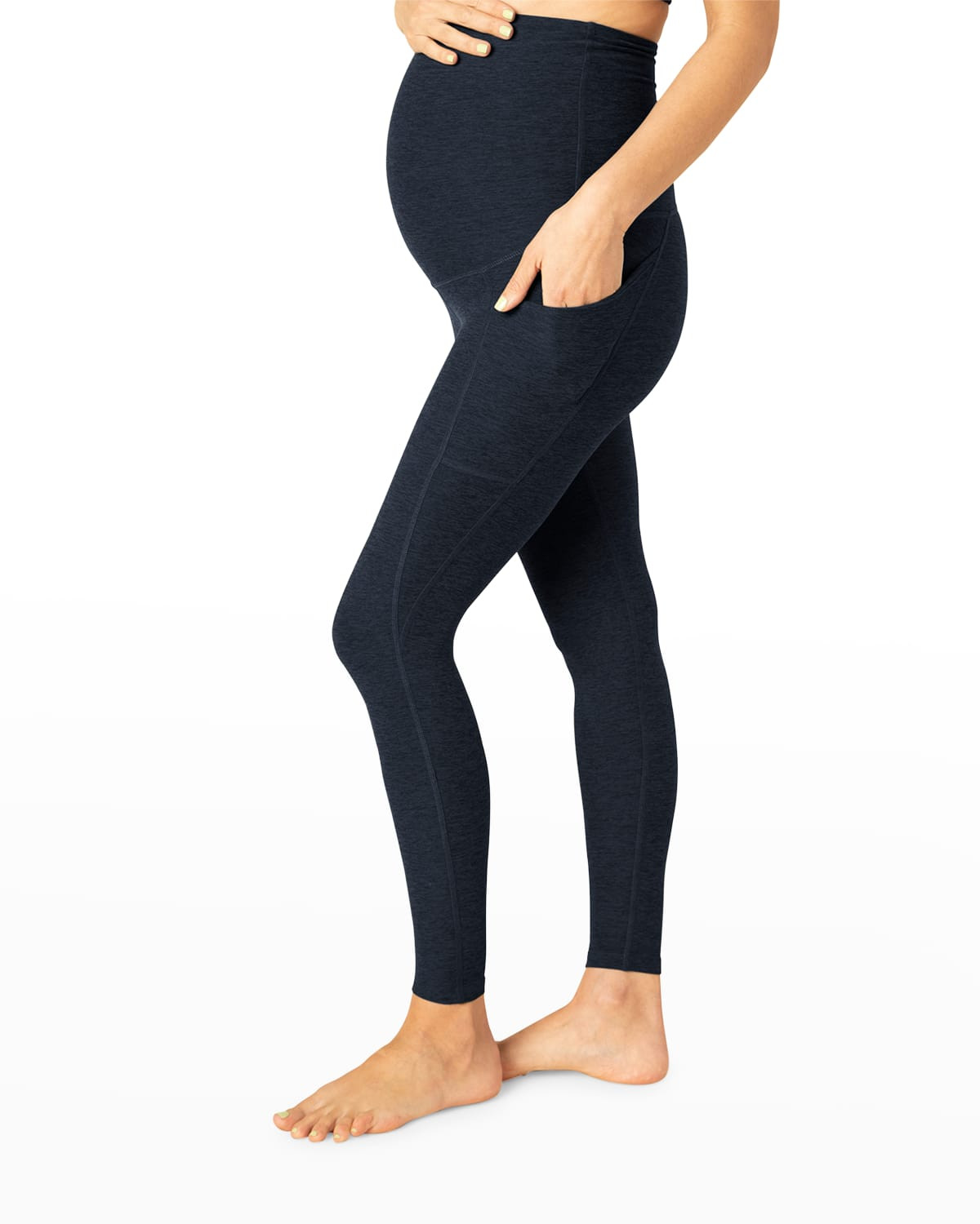 Love the Bump Spacedye Maternity Midi Leggings | Neiman Marcus