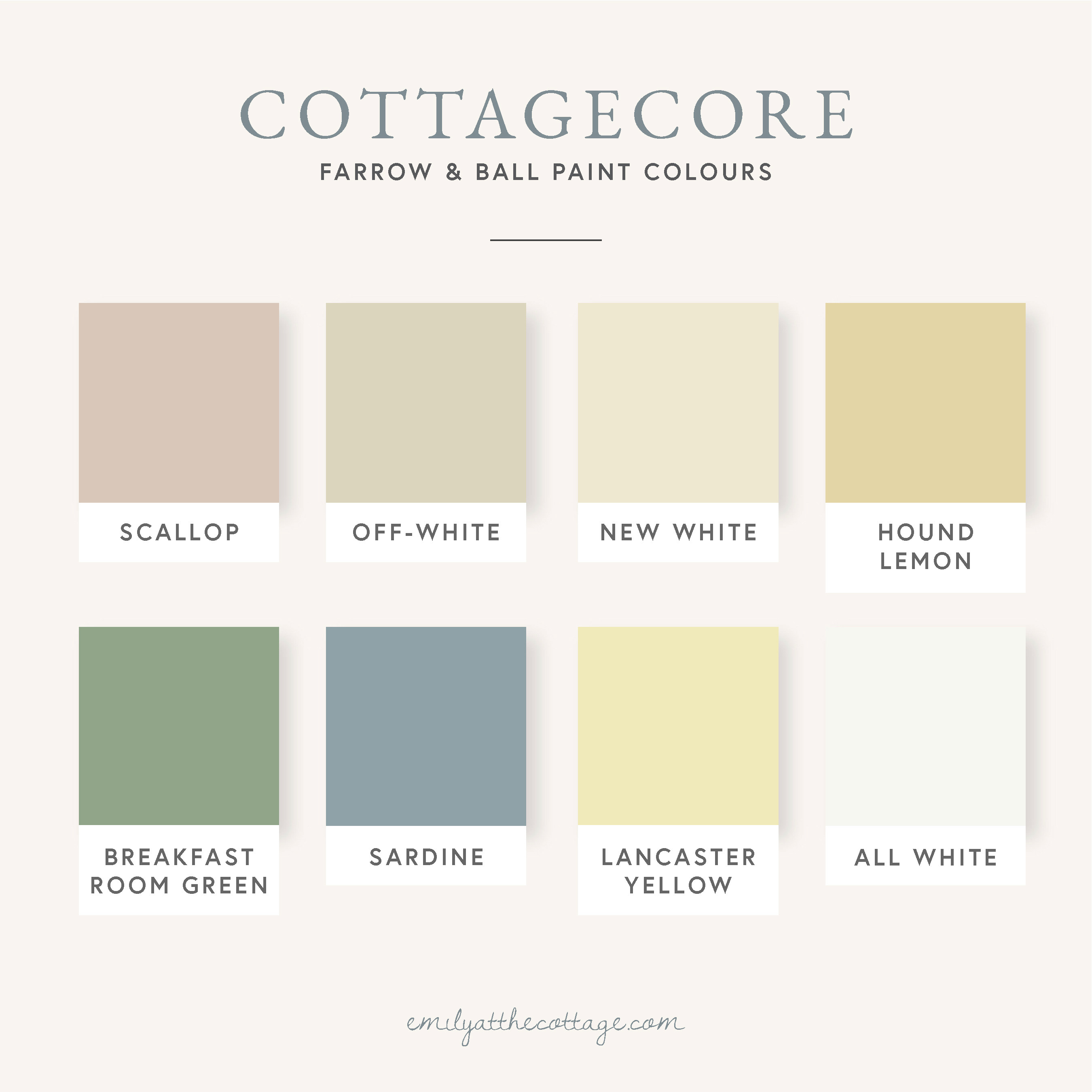 Looking for some cottage-inspired paint colours for your home? Here are a few of my favourites from Farrow & Ball! 

 #LTKcanada #LTKcasa