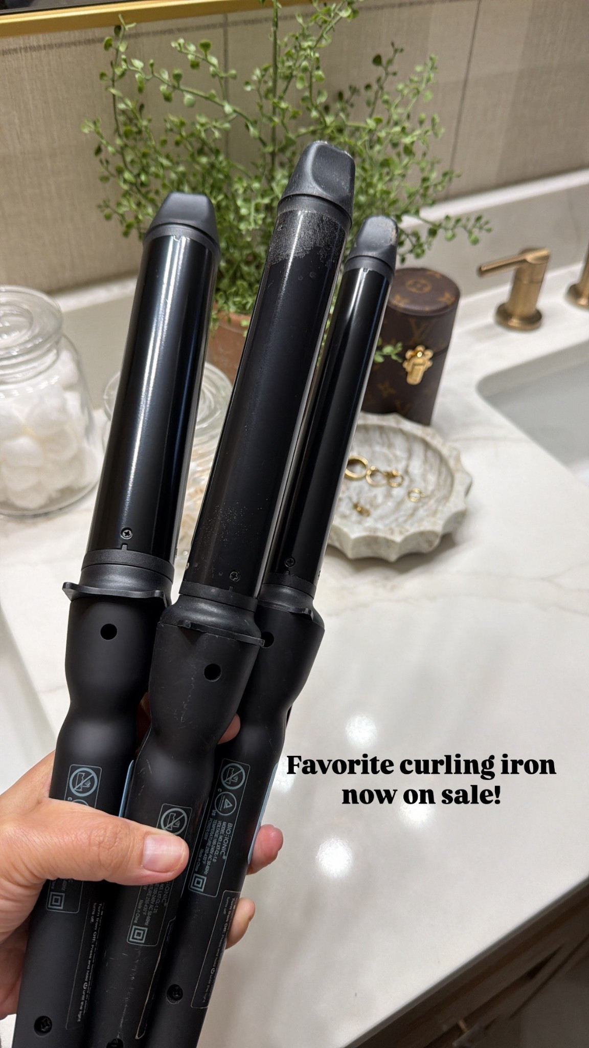 My favorite curling iron is now on sale for $65 off! I have the 1”, 1.25”, and 1.5” ( I’m currently using the 1.5”) 

#LTKSaleAlert #LTKOver40 #LTKBeauty
