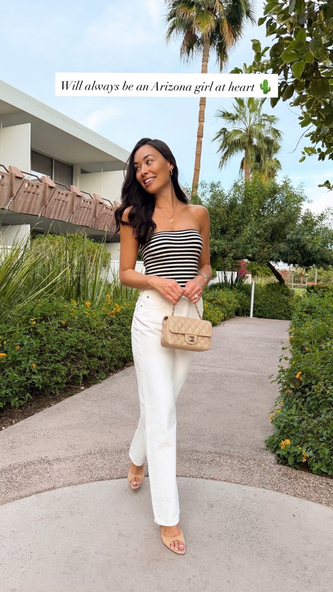 White jeans, Scottsdale outfit, summer fashion.

#LTKootd #LTKSeasonal #LTKSaleAlert