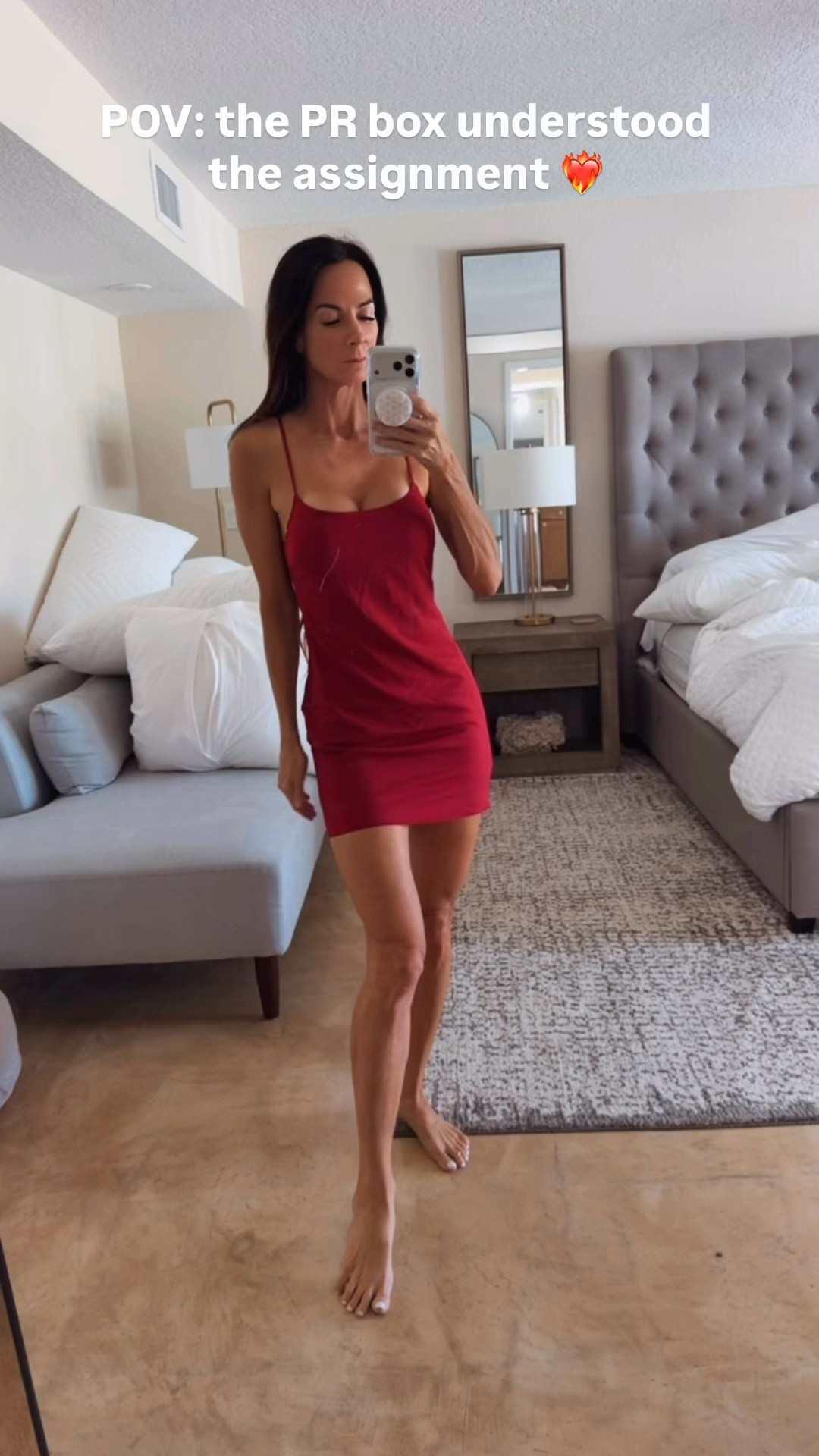 The little red dress that came in my Victoria’s Secret PR box and immediately needed its own moment. ❤️‍🔥 The fit + this color = perfection. Linking it here! #VSPartner

#LTKootd #LTKdayinmylife #LTKgrwm