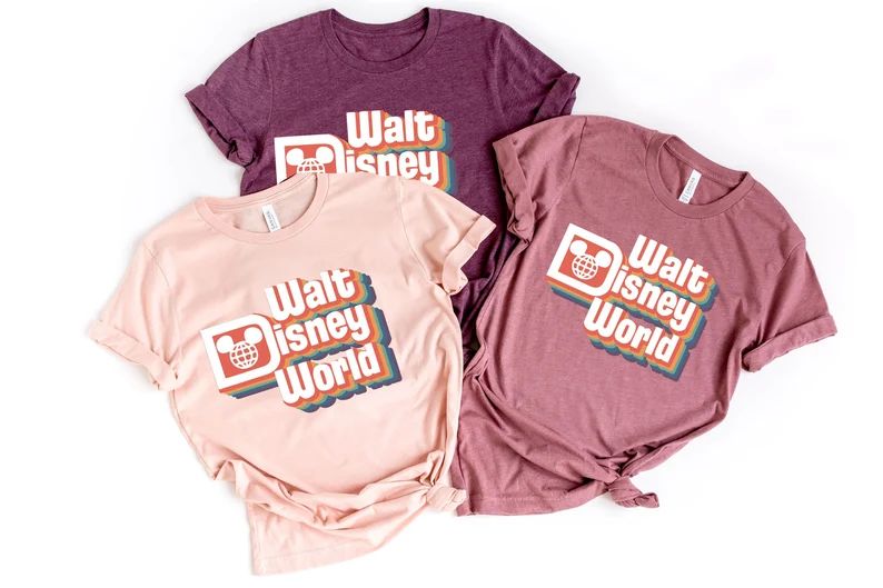 Disney Retro Shirt Walt Disney World Mickey Shirt Disney - Etsy | Etsy (US)