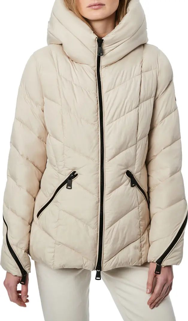 Water Resistant Hooded Puffer Coat | Nordstrom