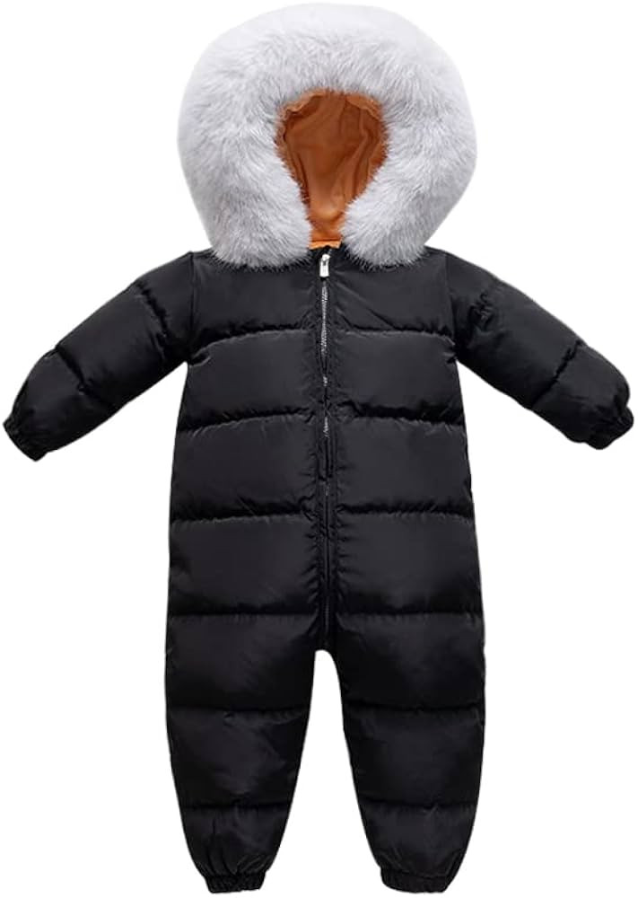 Fairy Baby Toddler Baby Winter Snowsuit Down Skisuit Jumpsuit Hooded Jacket Waterproof Puffer Coa... | Amazon (US)