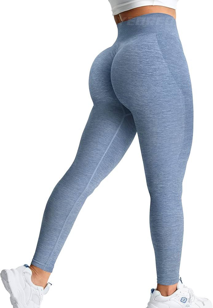 YEOREO Amplify Women's Seamless Scrunch Legging Workout Leggings for Women Butt Lift Tights Gym Y... | Amazon (US)
