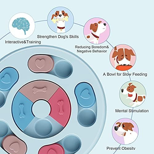 [ New Edition ] Dog Puzzle Toys- Penerl Dog Slow Feeder, Interactive Dog Toy for IQ Training; Slow F | Amazon (US)