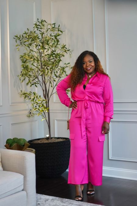 Comfy jumpsuit? Yes please! This color is perfect for spring/summer 🌸 these will sell out, so grab your favorite color before they’re gone!  
#ootd #jumpsuit #springfashion #walmartfashion 

#LTKSeasonal #LTKfindsunder50 #LTKstyletip