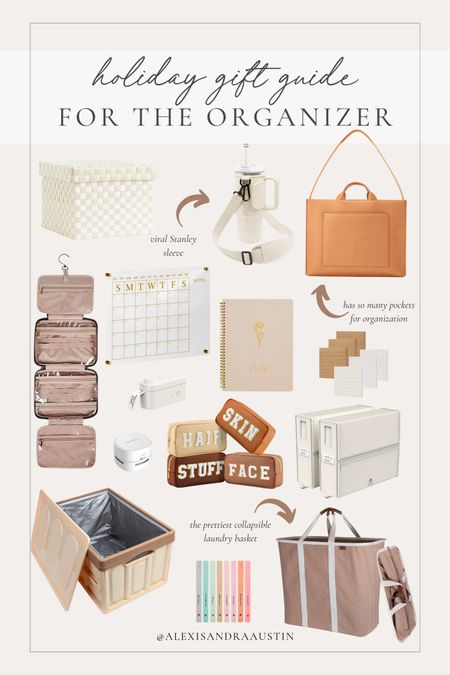 Holiday gift guide for the organizer! Loving these neutral and aesthetic finds perfect for gifting 

Gift guide, holiday finds, aesthetic finds, neutral gifting, neutral Christmas vibes, organization finds, laundry basket, tote bag, notebook, sheet organizer, holiday gift guide, Amazon, Dagne Dover, makeup organizer, aesthetic calendar, shop the look!

#LTKGiftGuide #LTKHoliday #LTKSeasonal