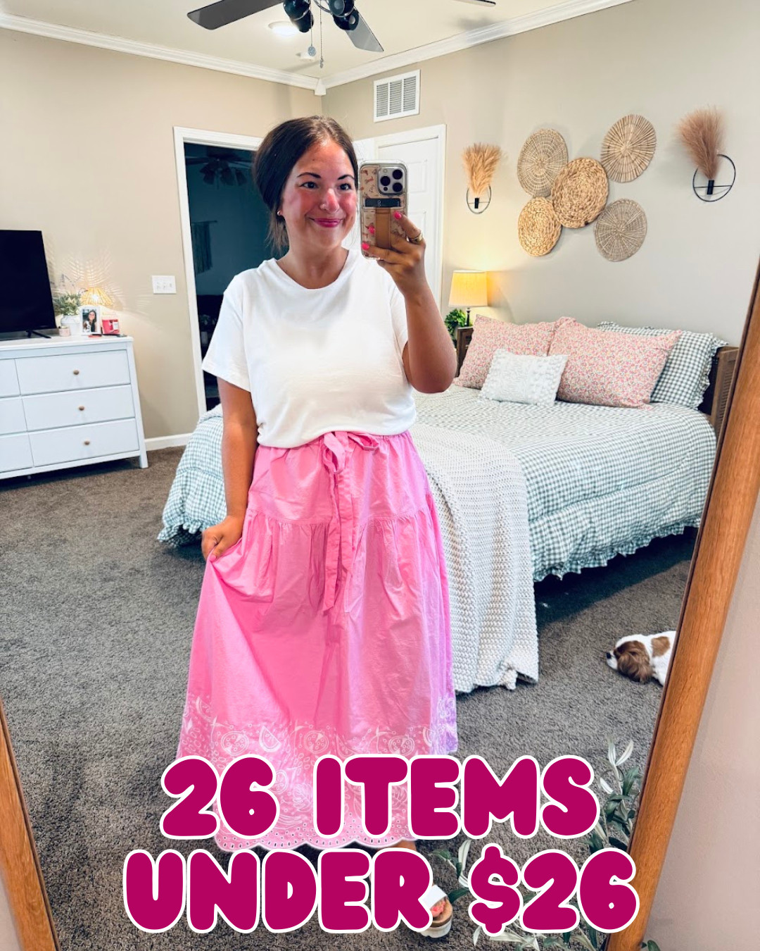 Today’s 26 Under $26 roundup is here! 🎉 Including this darling pink maxi skirt from Walmart—such a fun pop of color for the classroom and an easy piece to transition into fall! 💕 Everything is under $26! ✨ 

 #LTKSaleAlert